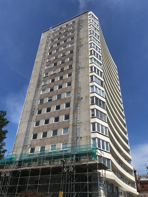 South Cliff Tower in Eastbourne 